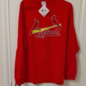 Majestic Red MLB Tee